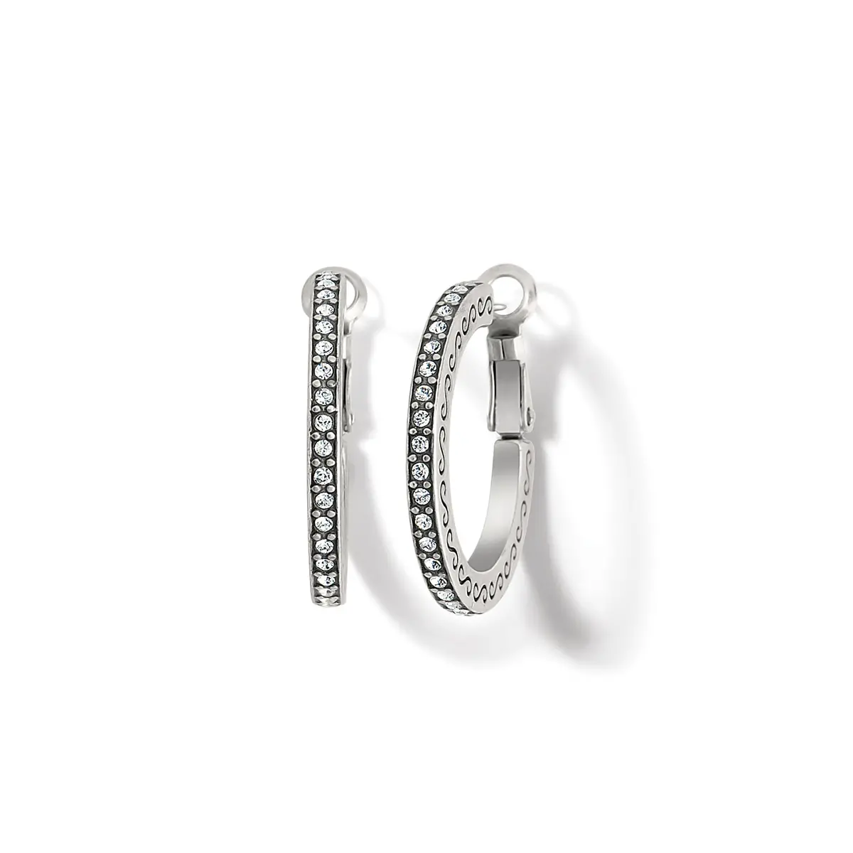 Meridian Thin Small Hoop Earrings 1