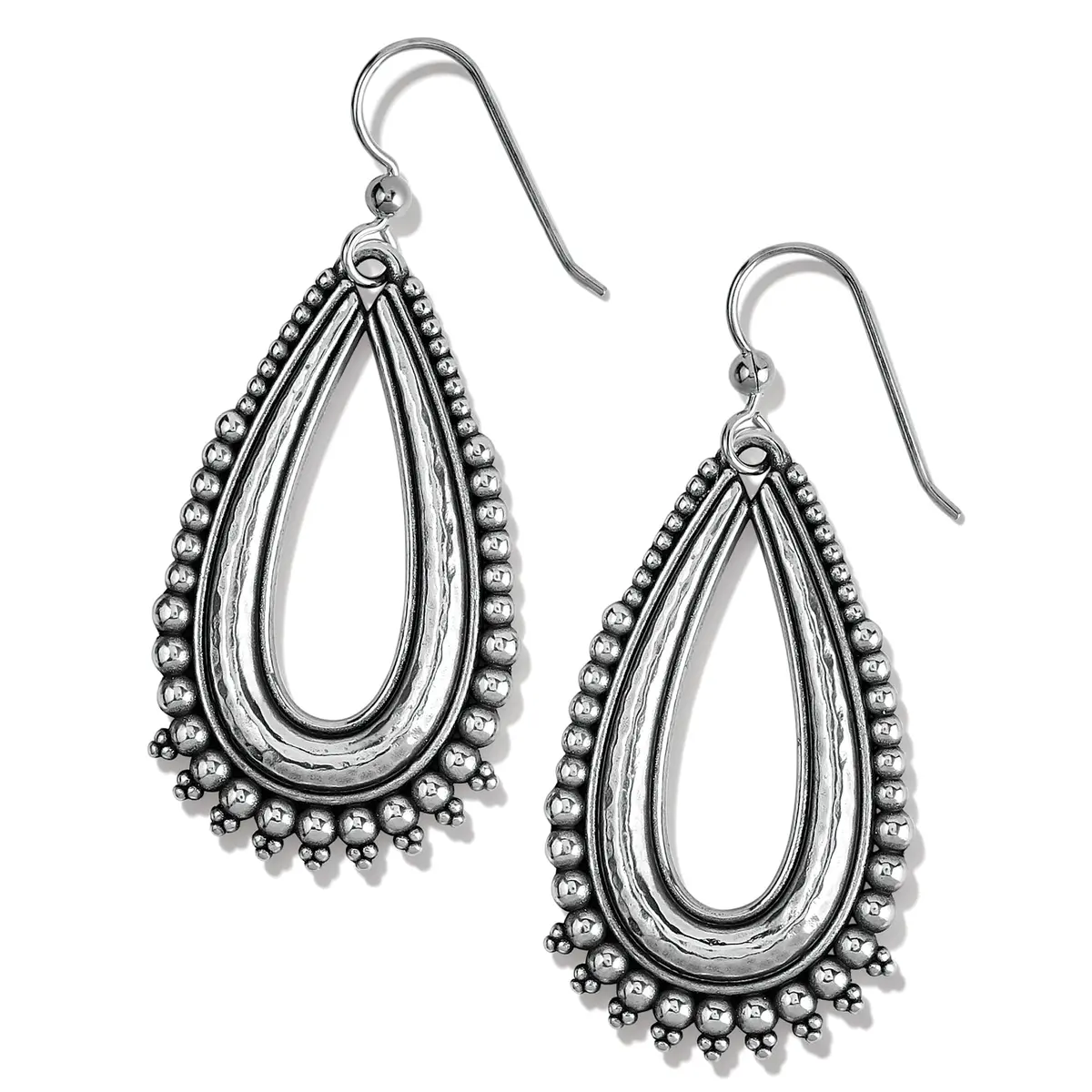 Telluride Peak Teardrop French Wire Earrings 1