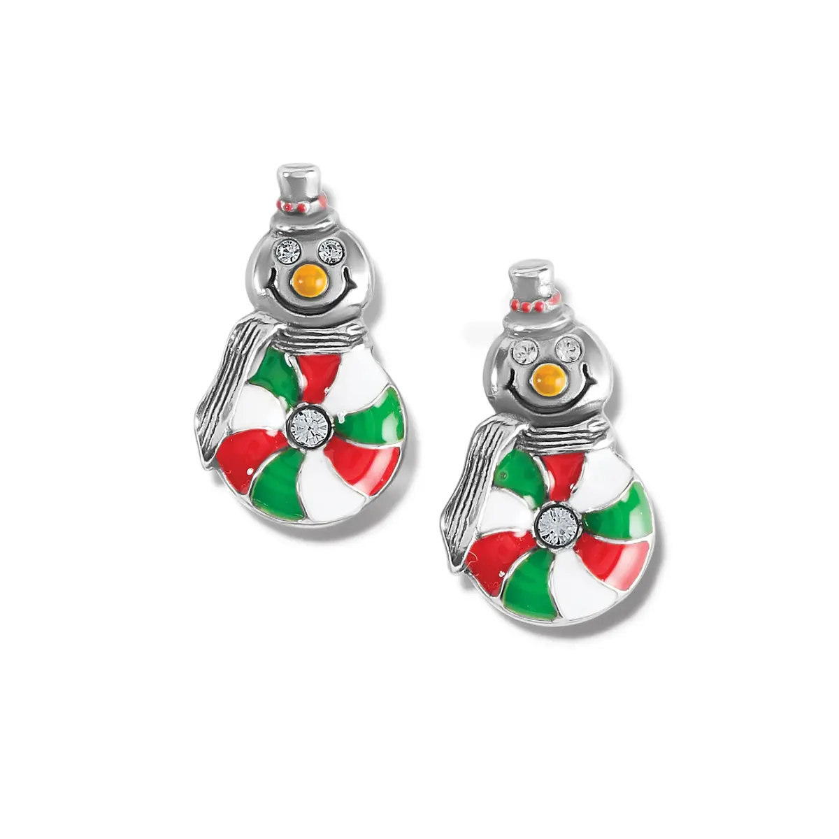 Peppermint Frost Post Earrings 1