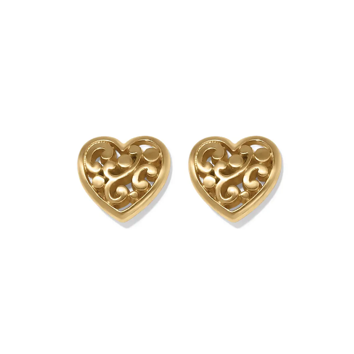 Contempo Heart Post Earrings 1