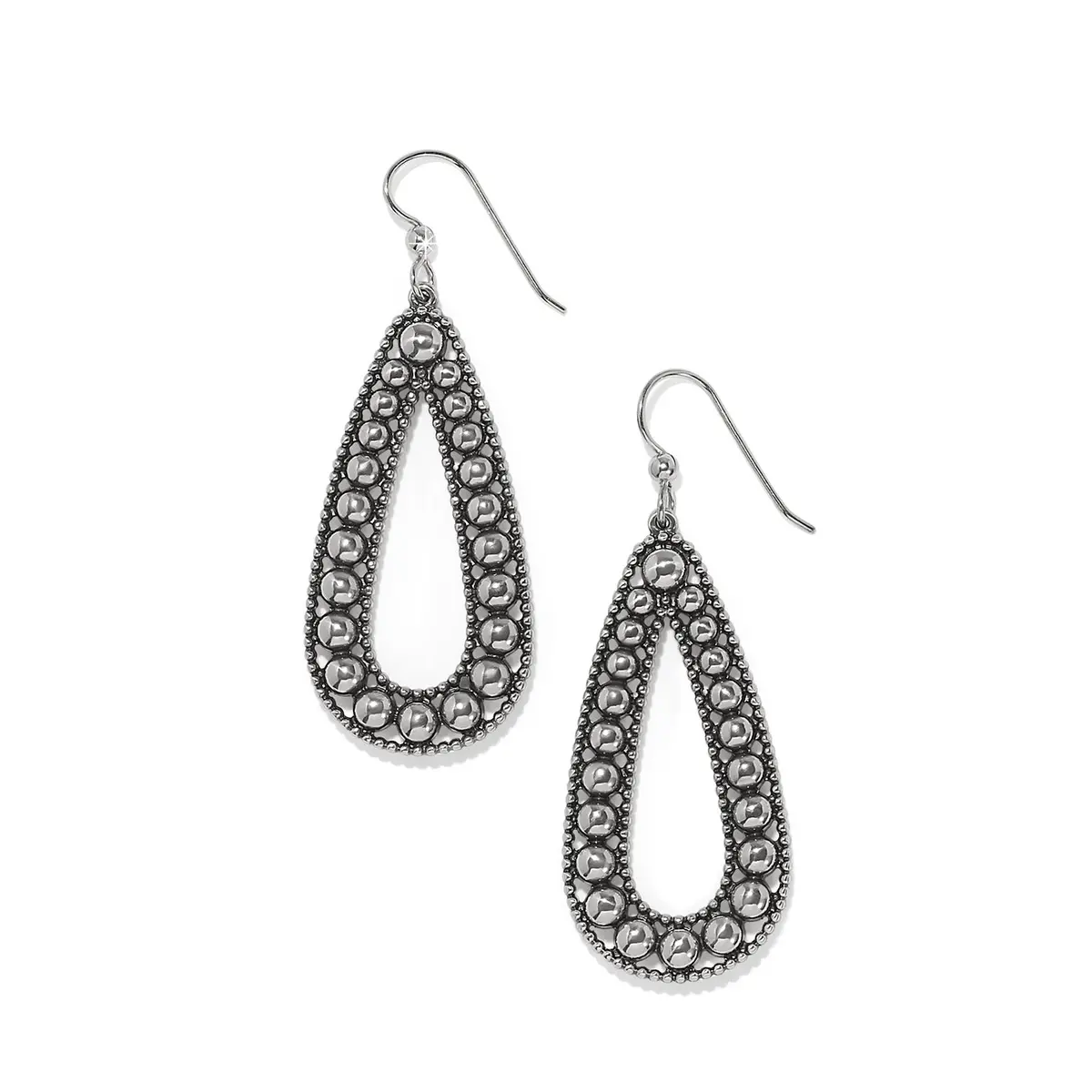Pretty Tough Pierced Tear Drop Earrings 1