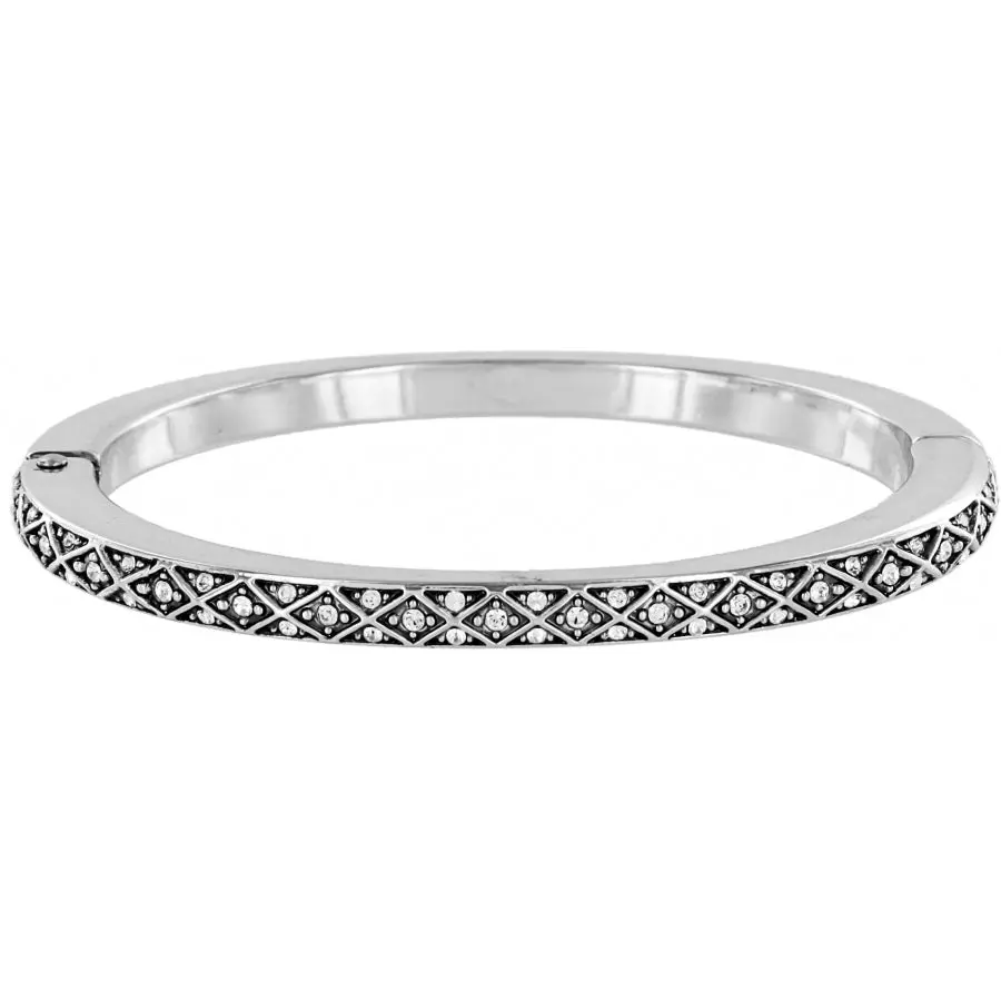 Diamond Hinged Bangle 1
