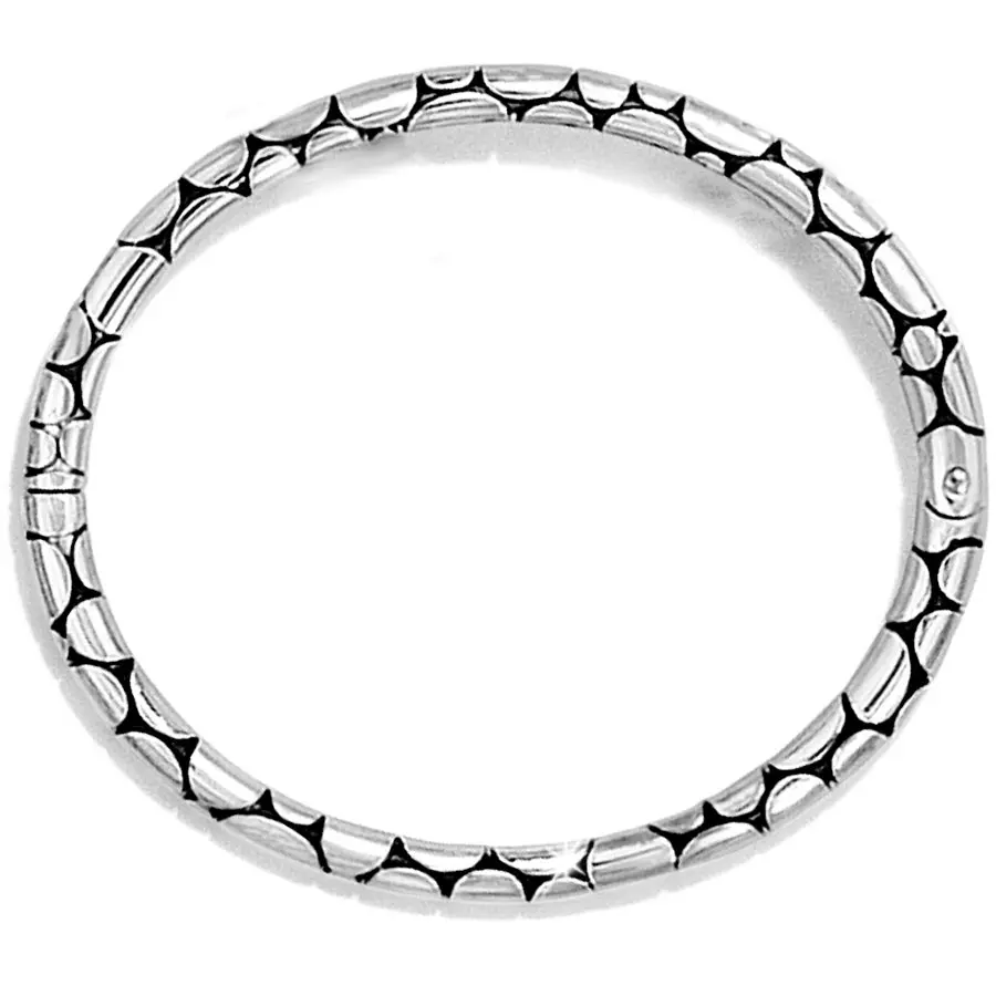 Pebble Slim Hinged Bangle 1