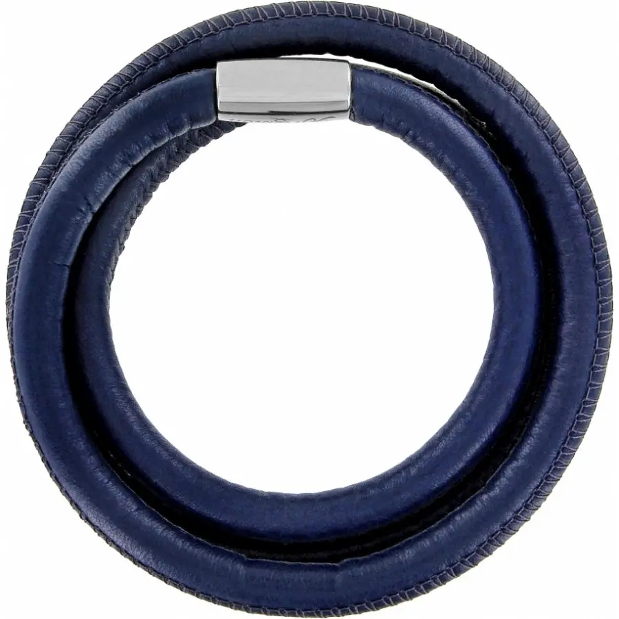 Woodstock Triple Bracelet | Navy 1