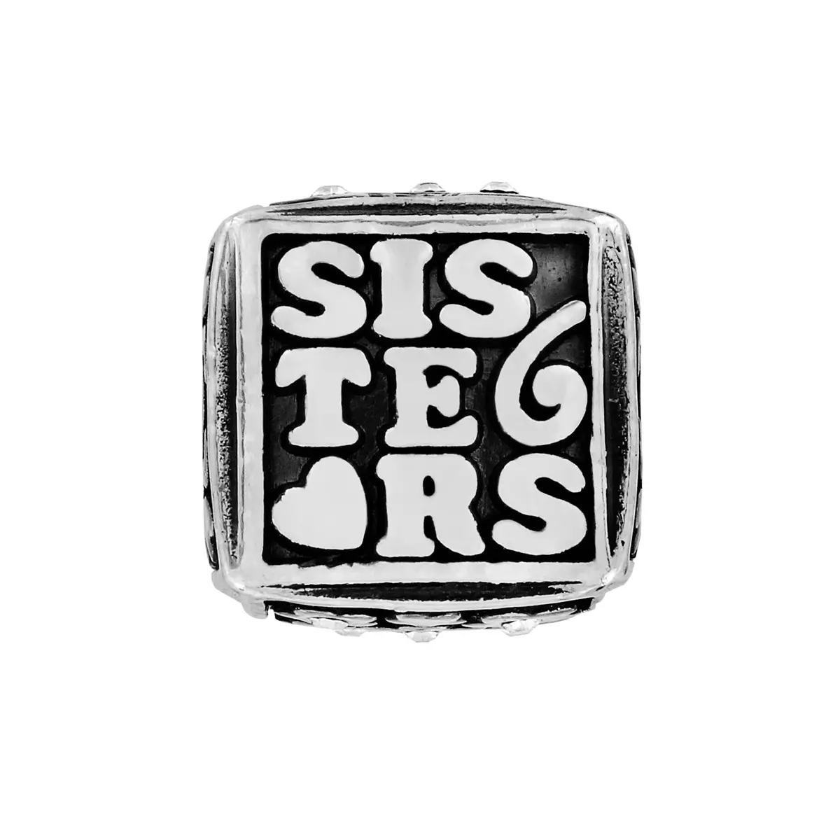 Sisters Forever Cube Bead 1