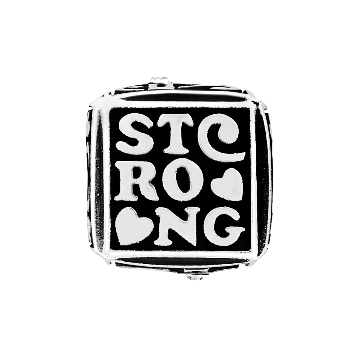 Strong Faith Cube Bead 1