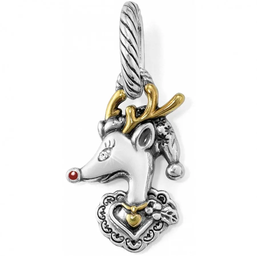 Christmas Deer Charm 1