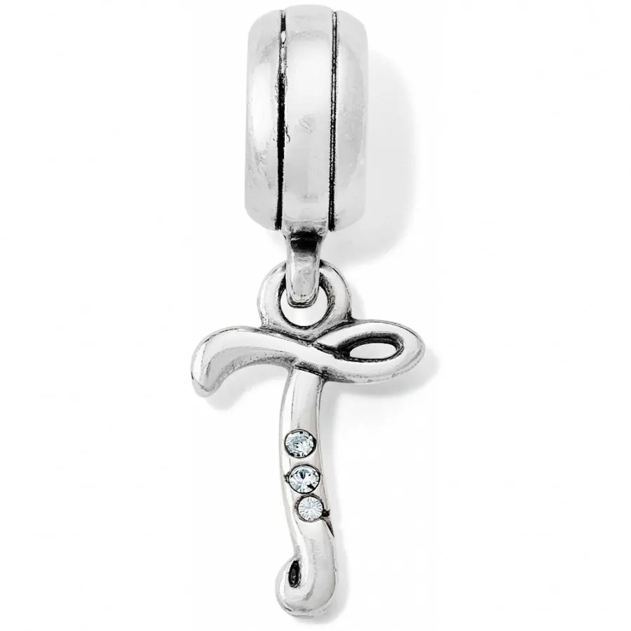 Initially Yours "T" Charm 1