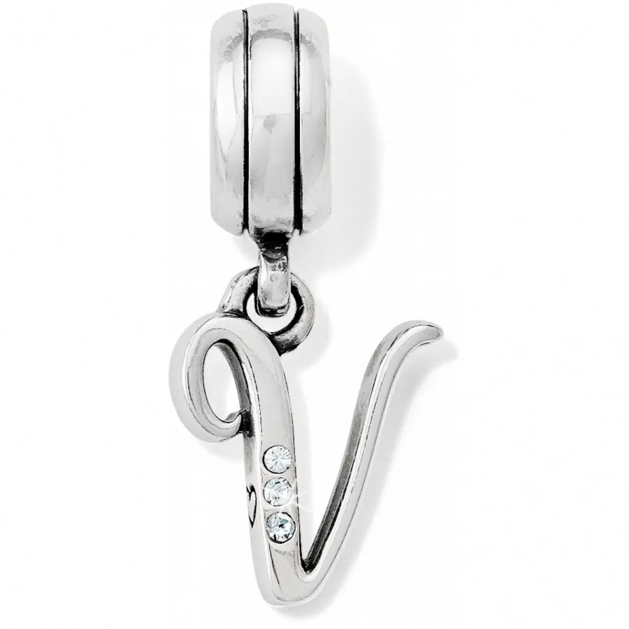Initially Yours "V" Charm 1