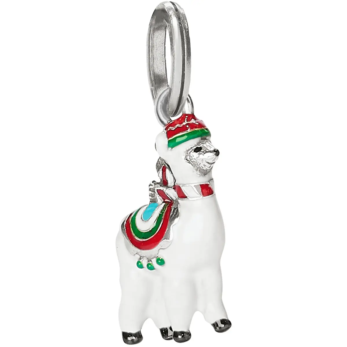 Christmas Llama Charm 1