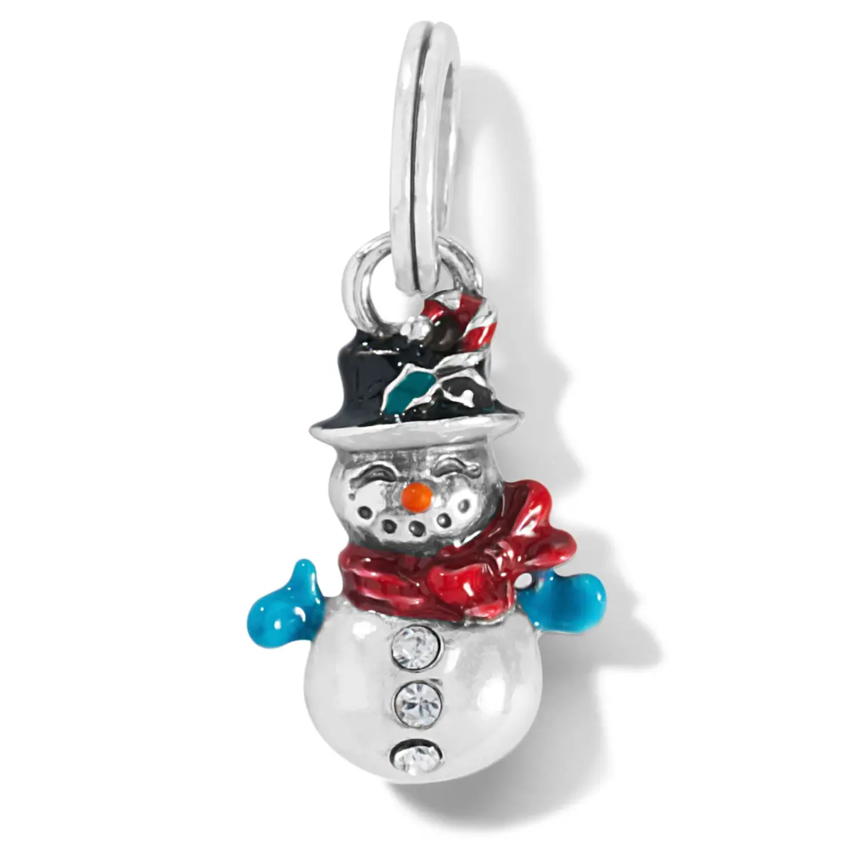 Cheerful Snowman Charm 1