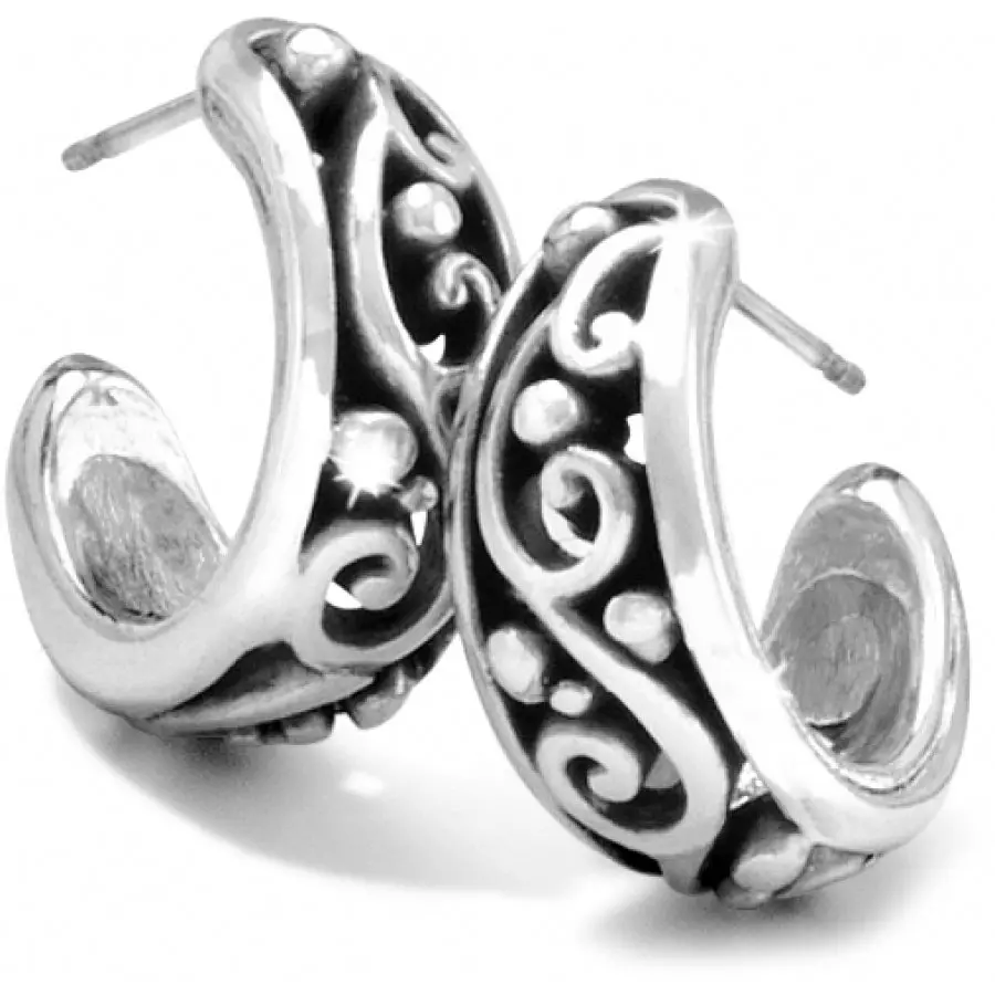 Love Affair Hoop Post Earrings 1