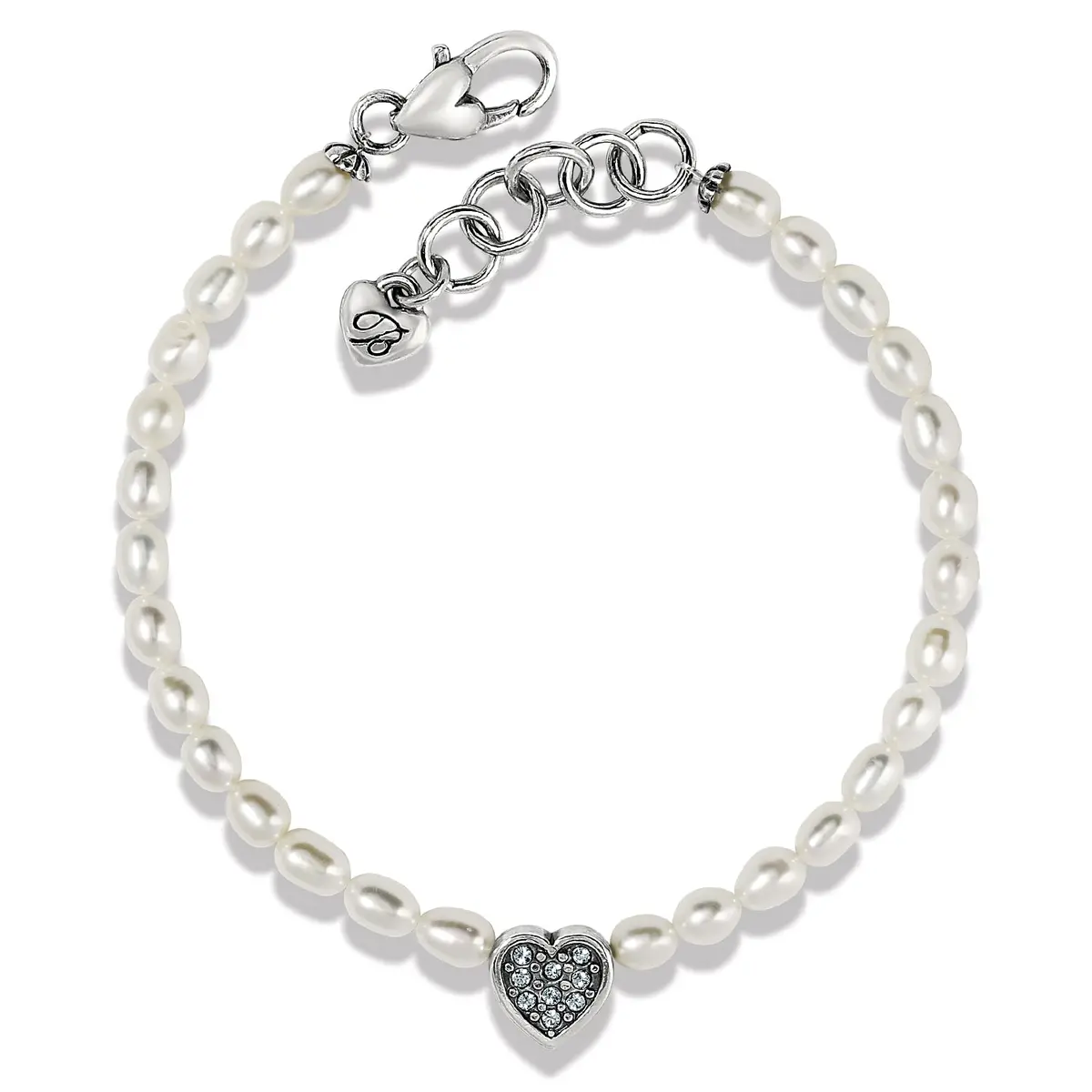Meridian Zenith Heart Pearl Bracelet 1