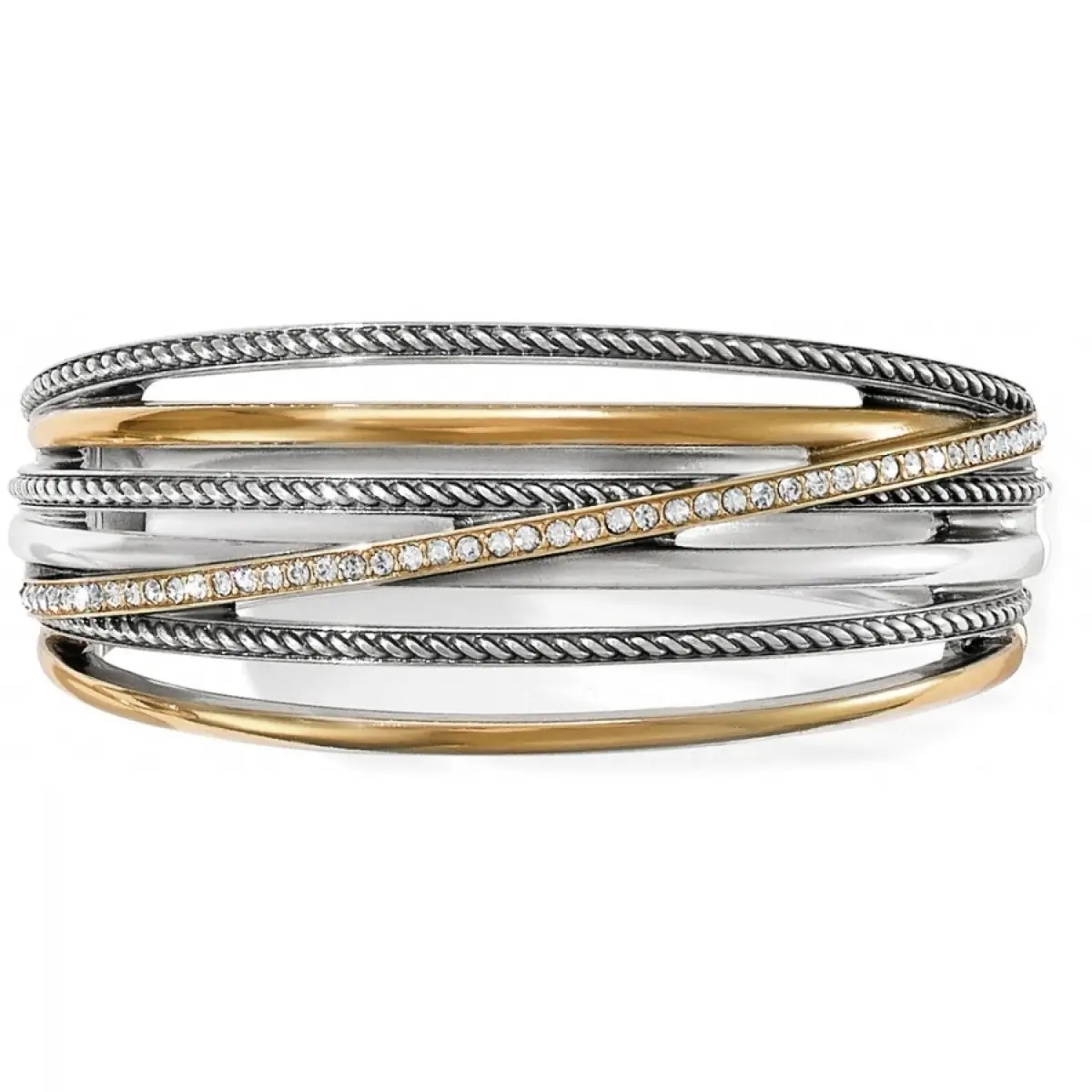 Neptune's Rings Hinged Bangle 1