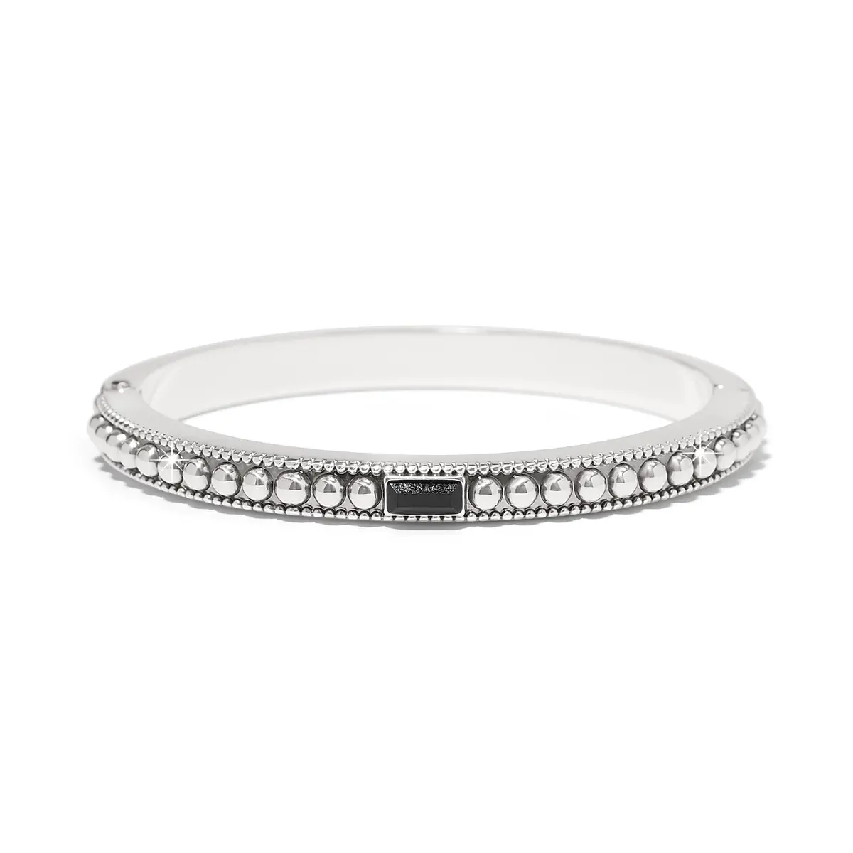 Pretty Tough Gem Hinged Bangle 1