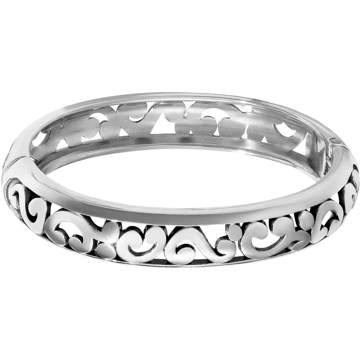 Contempo Medium Hinged Bangle 1