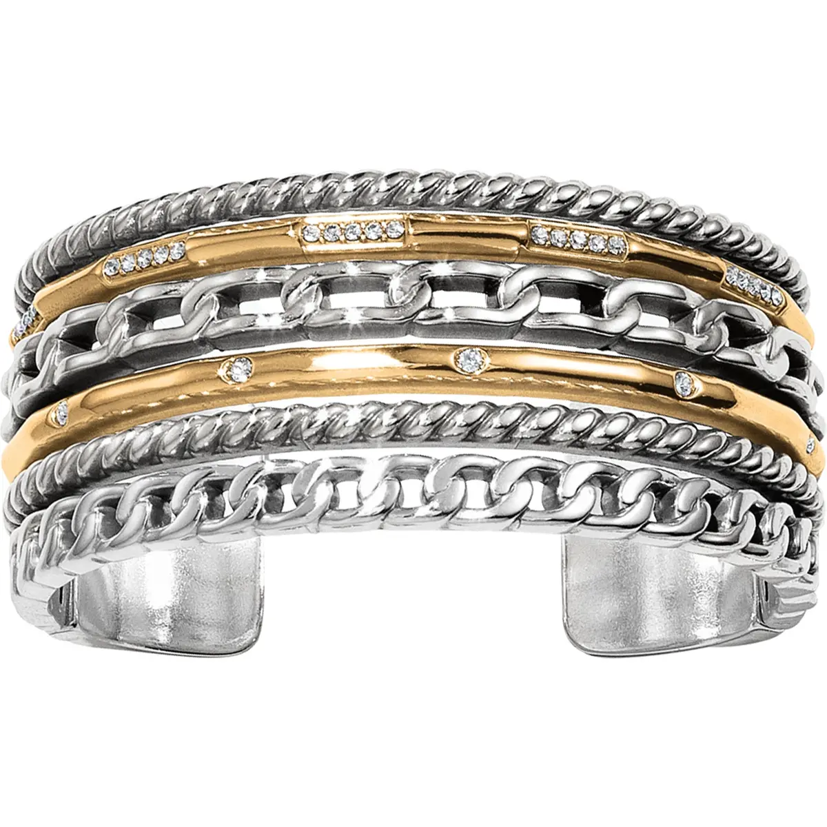 Neptune's Rings Double Hinged Bangle 1
