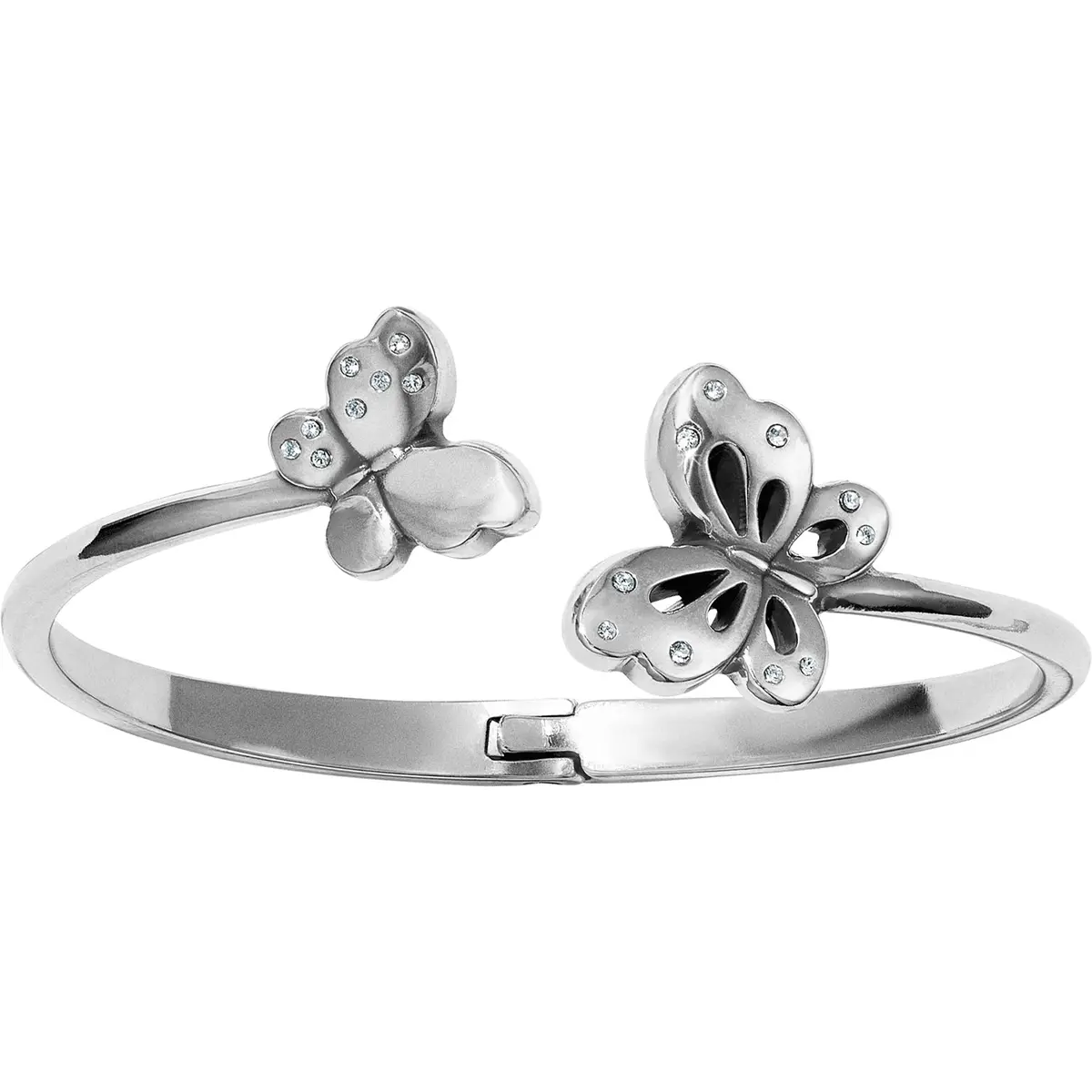 Butterfly Kiss Hinged Bangle 1