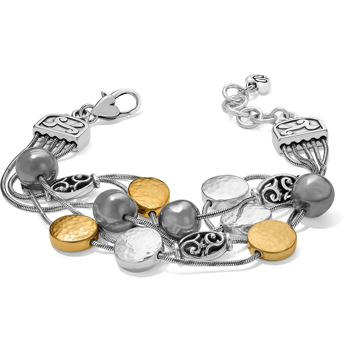 Mediterranean Gray Pearl Bracelet 1