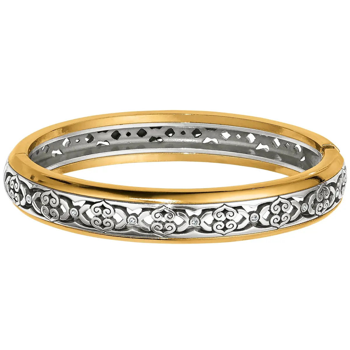 Intrigue Narrow Hinged Bangle 1