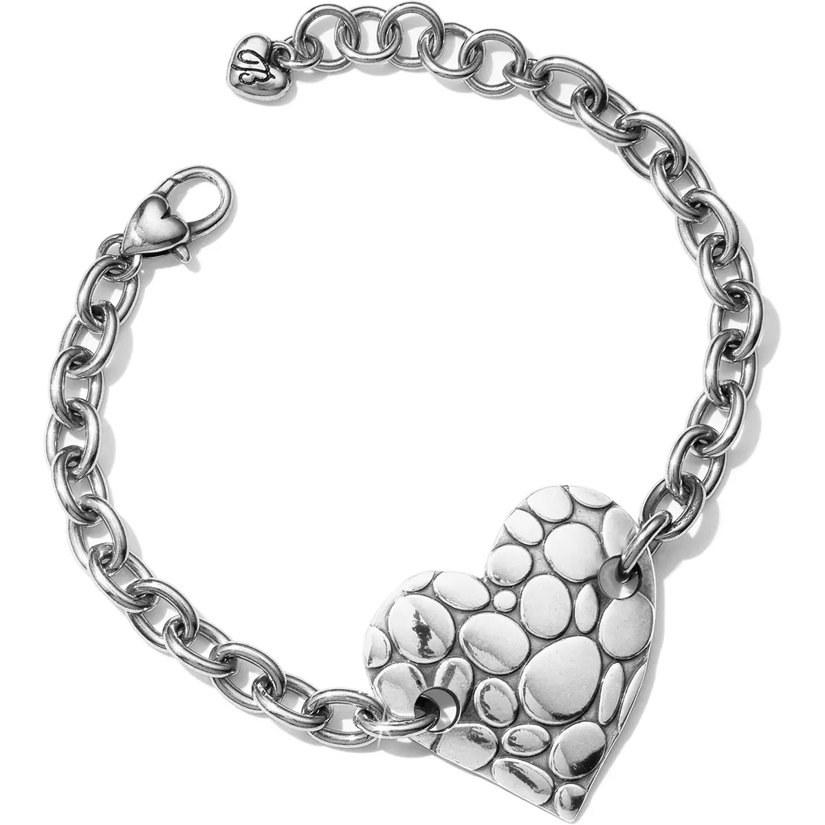 Pebble Heart Chain Bracelet 1