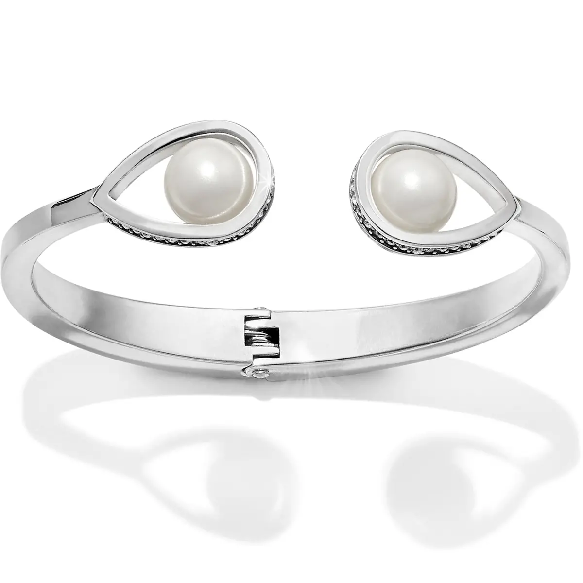 Chara Ellipse Open Hinge Bangle 1