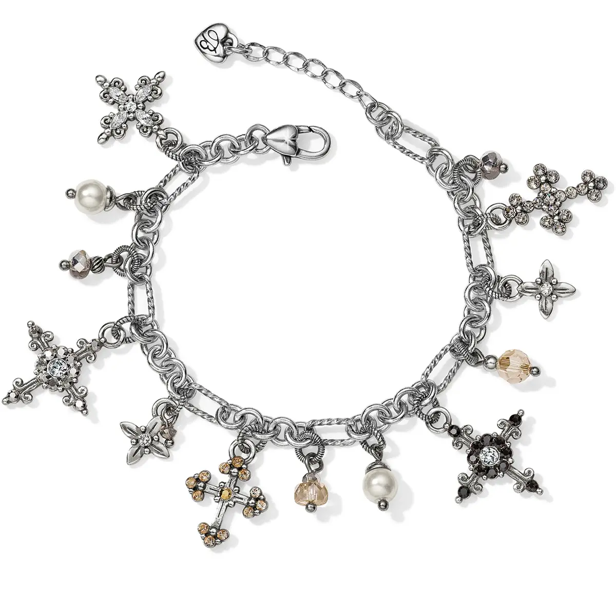 Crosses Of The World Charm Bracelet 1