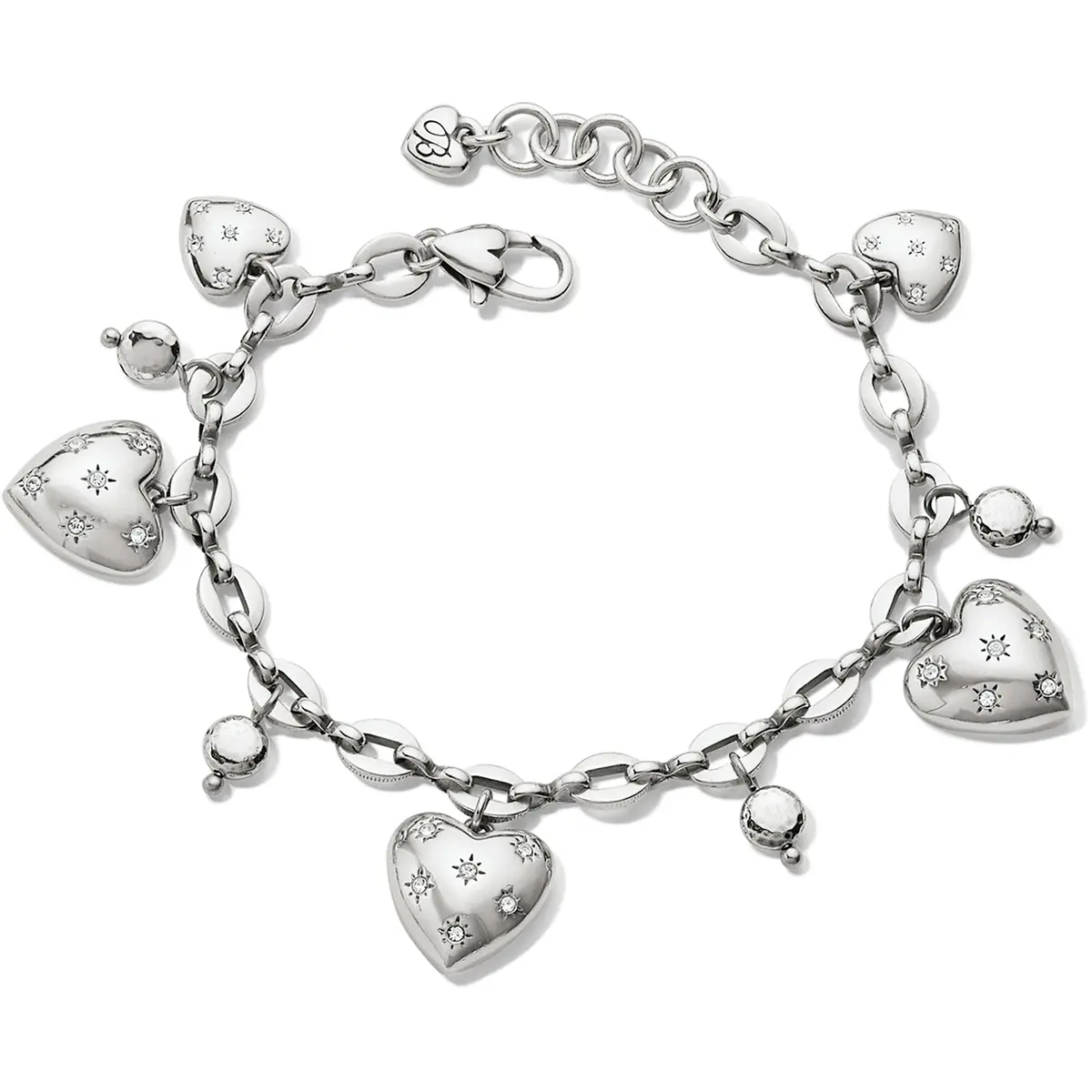 Stellar Heart Charm Bracelet 1