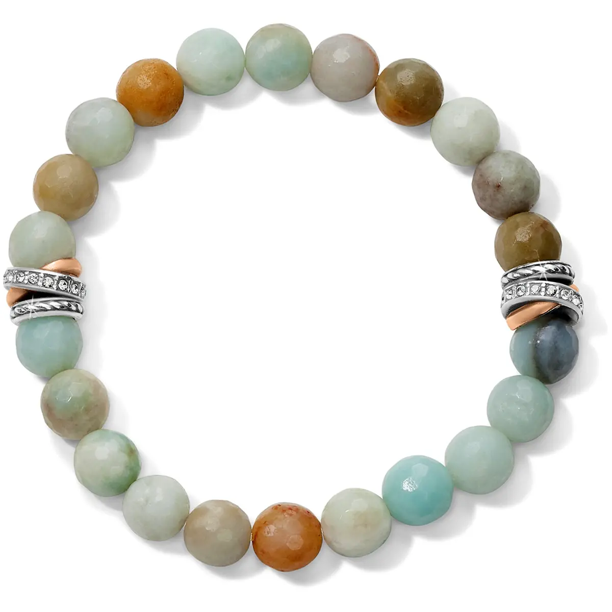 Neptune's Rings Amazonite Stretch Bracelet 1