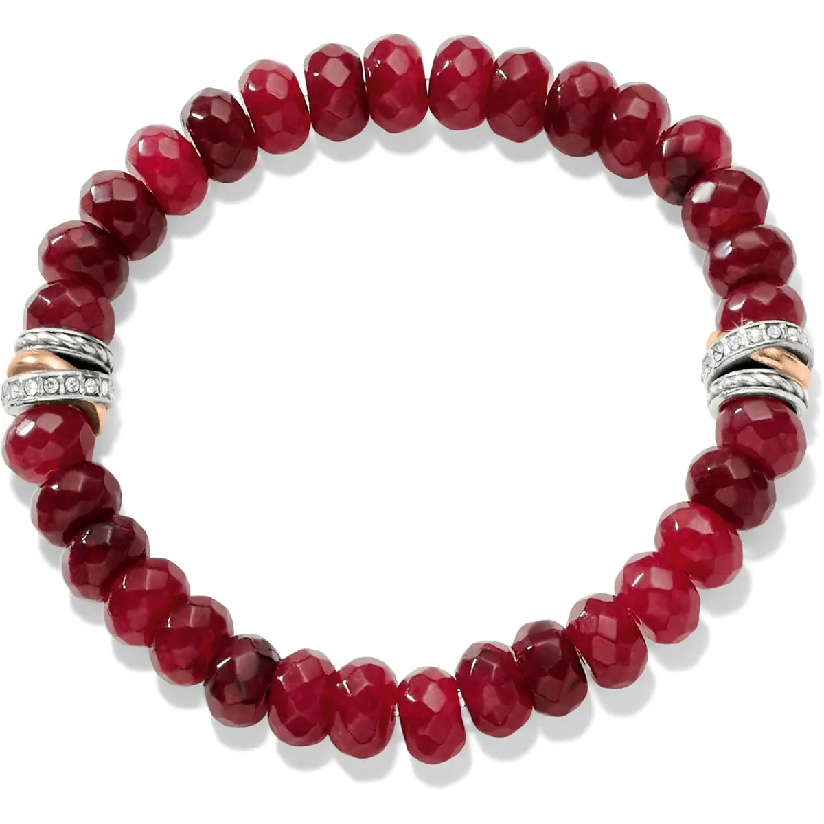 Neptune's Rings Ruby Stretch Bracelet 1