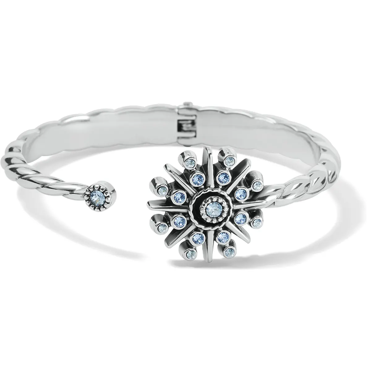 Halo Ice Open Hinged Bangle 1