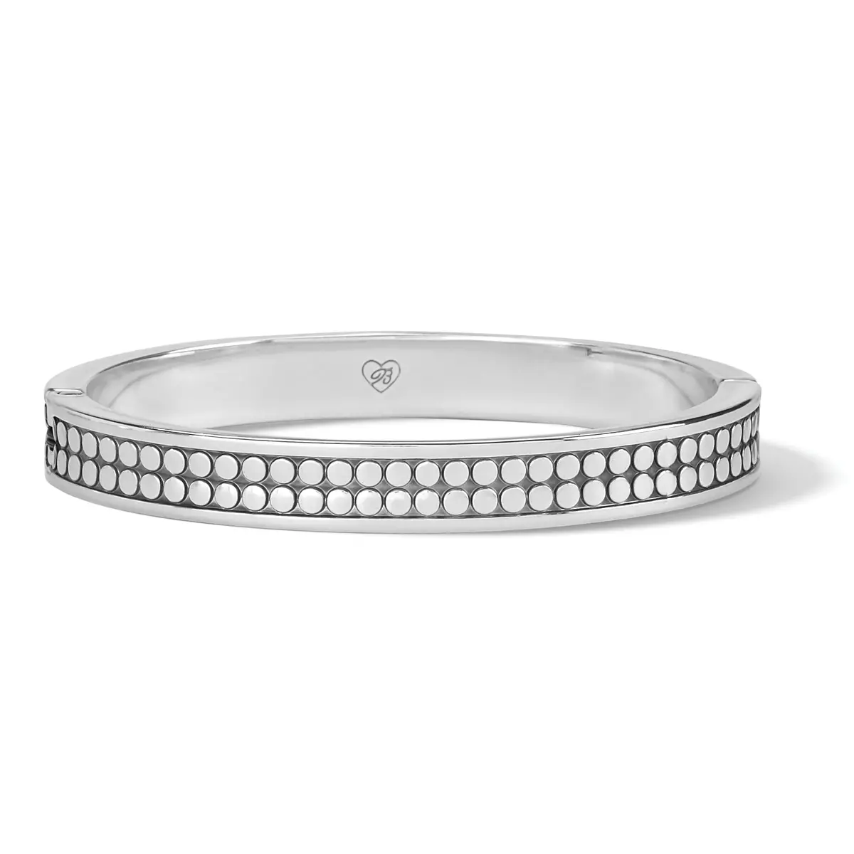Pebble Round Hinged Bangle 1