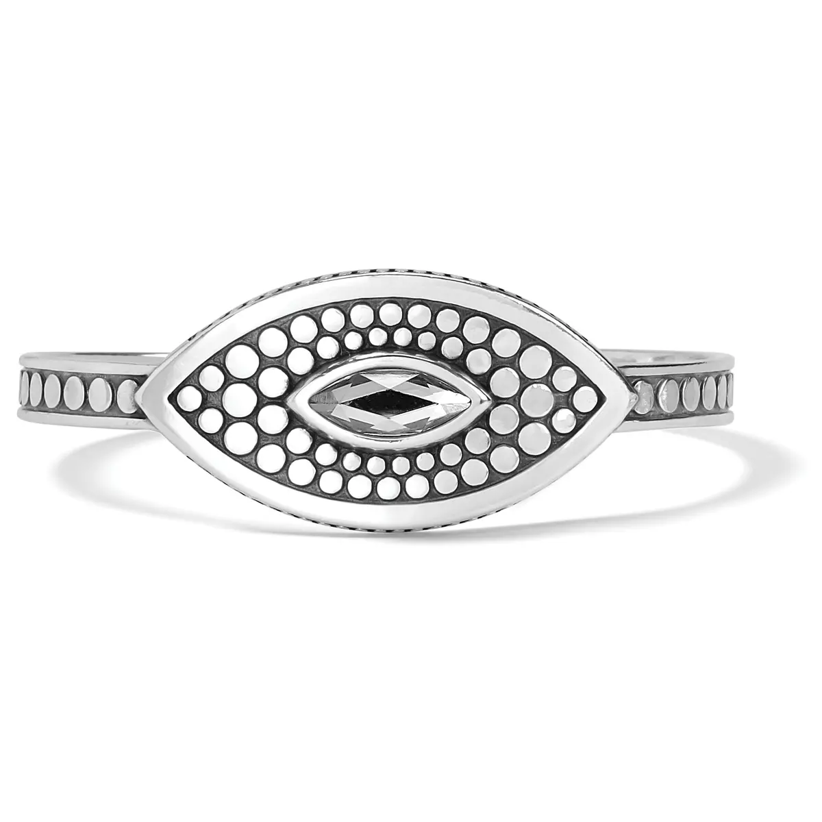Pebble Disc Marquise Cuff Bracelet 1