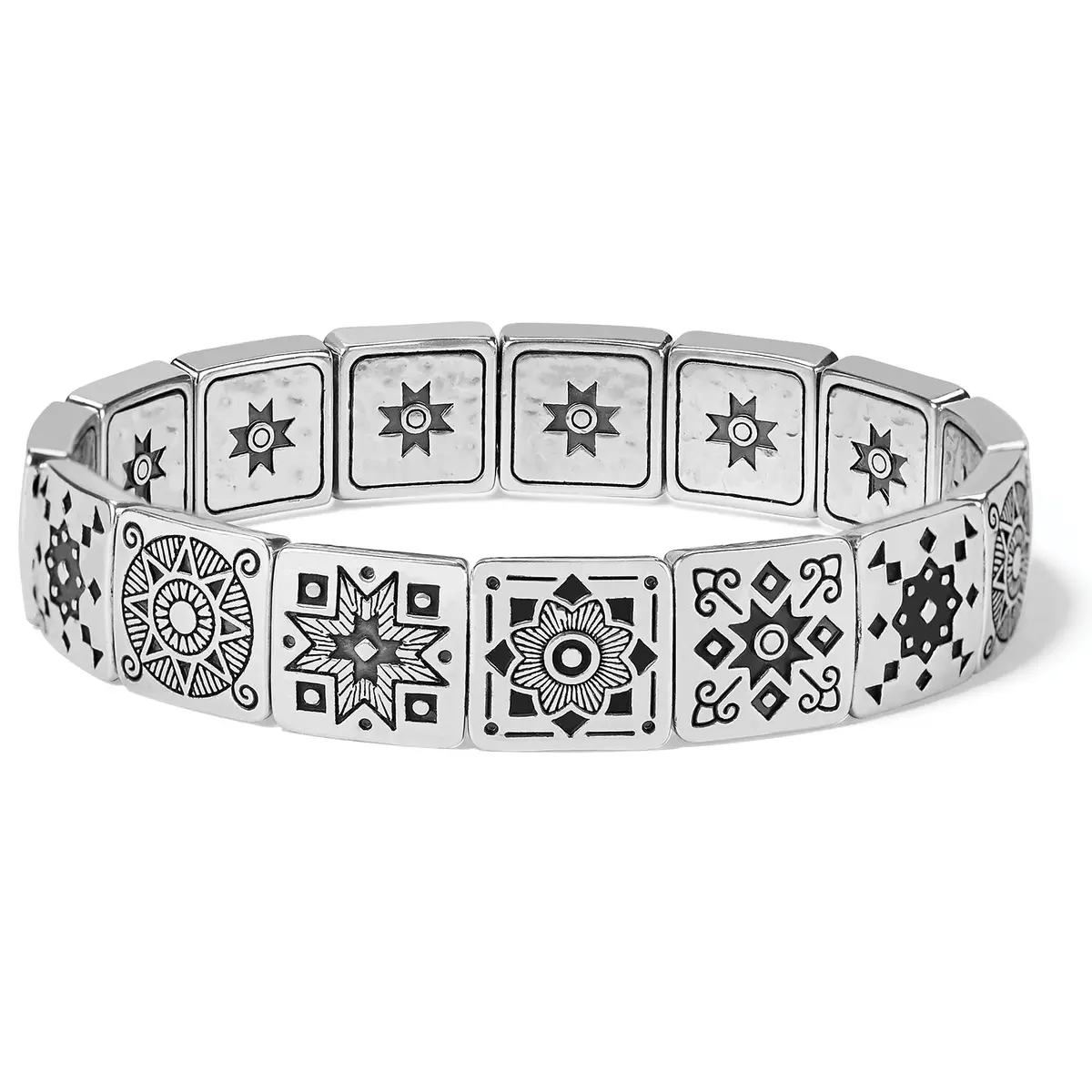 Mosaic Tile Stretch Bracelet 1