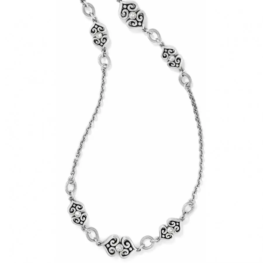Alcazar Heart Long Necklace 1