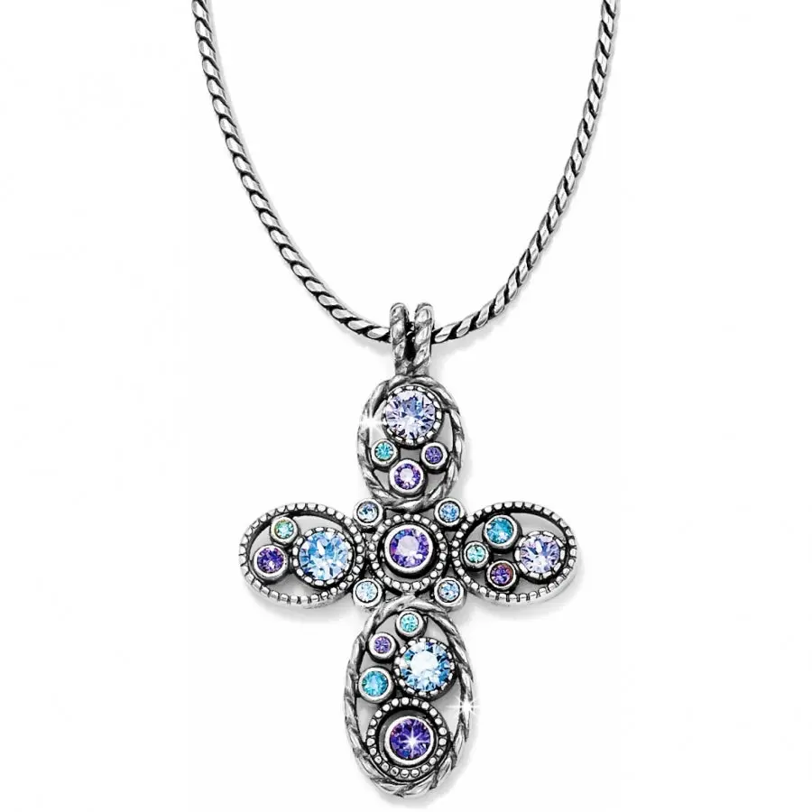 Halo Cross Necklace 1