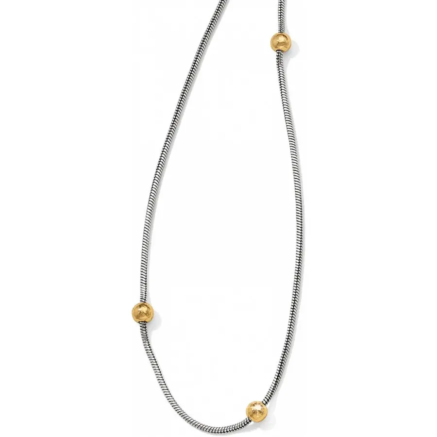 Everyday Two Tone Long Necklace 1