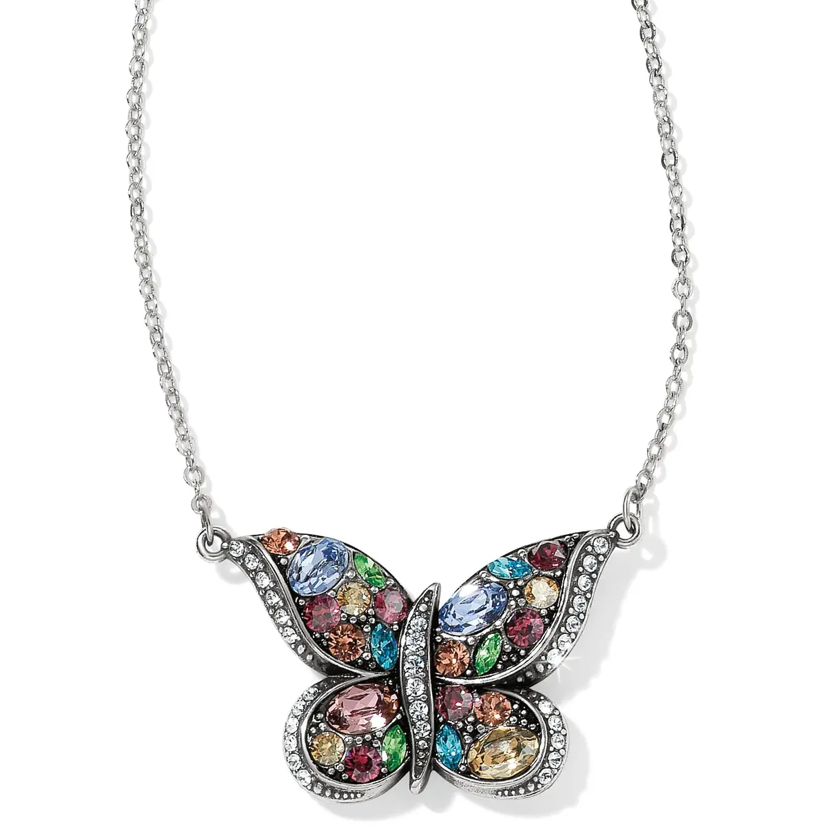 Trust Your Journey Reversible Butterfly Necklace 1