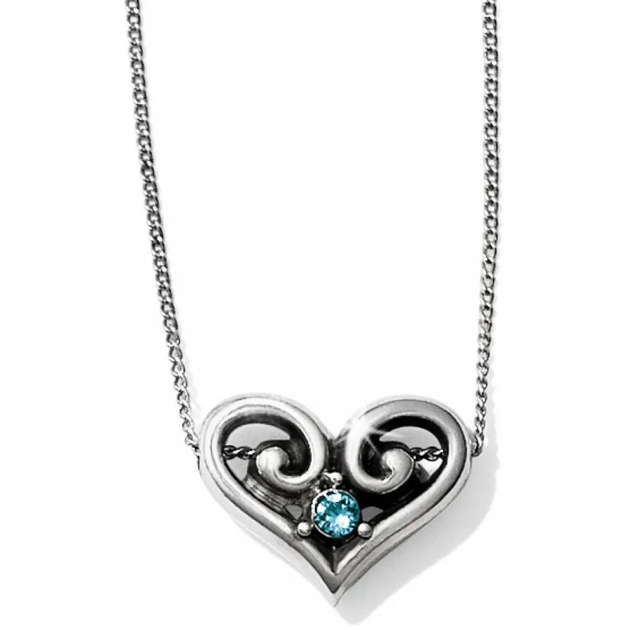 Alcazar Heart Crystal Necklace 1