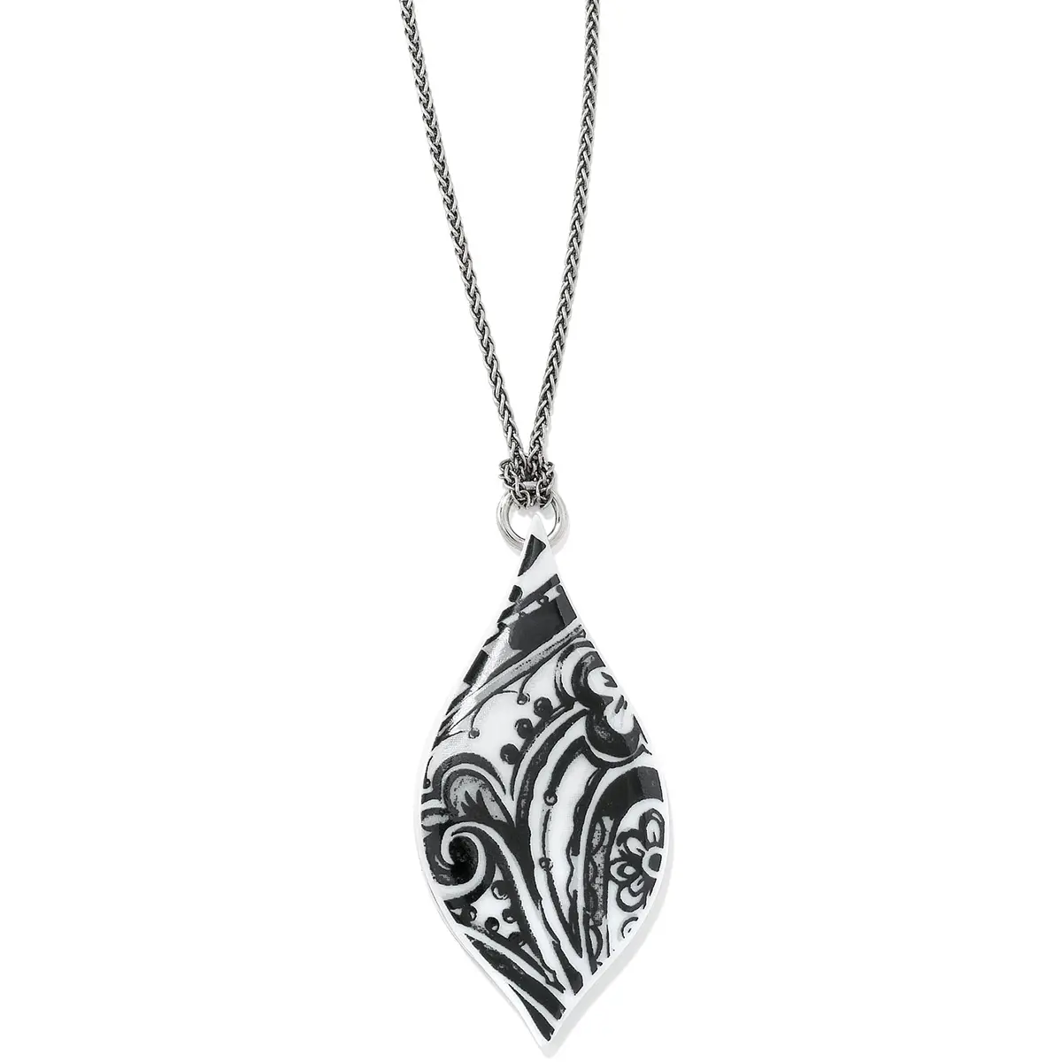 Casablanca Tile Teardrop Necklace 1