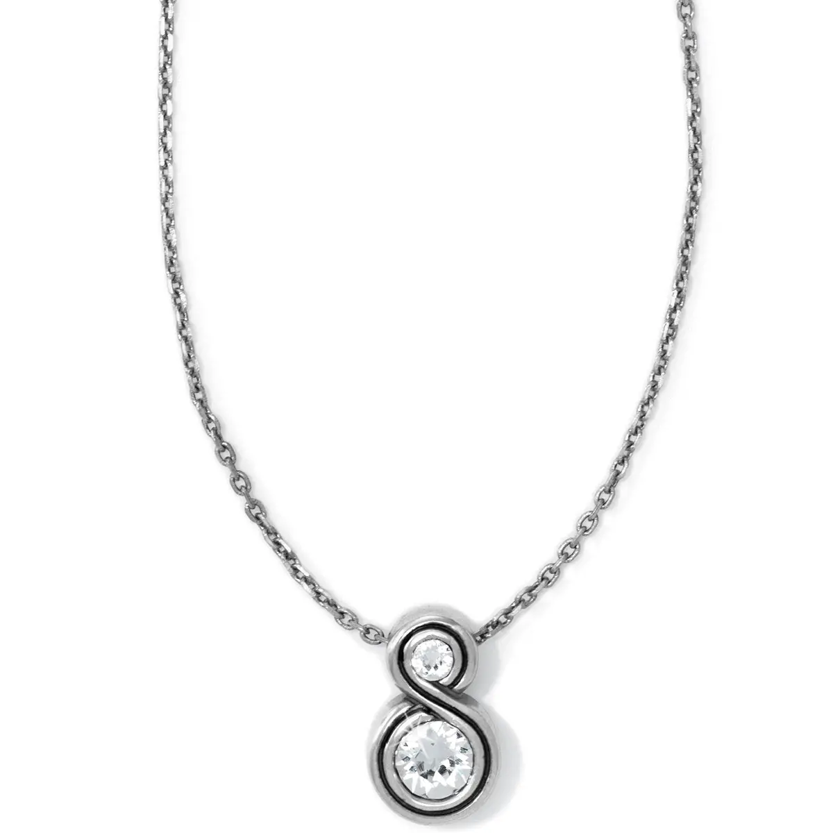 Infinity Sparkle Petite Necklace 1