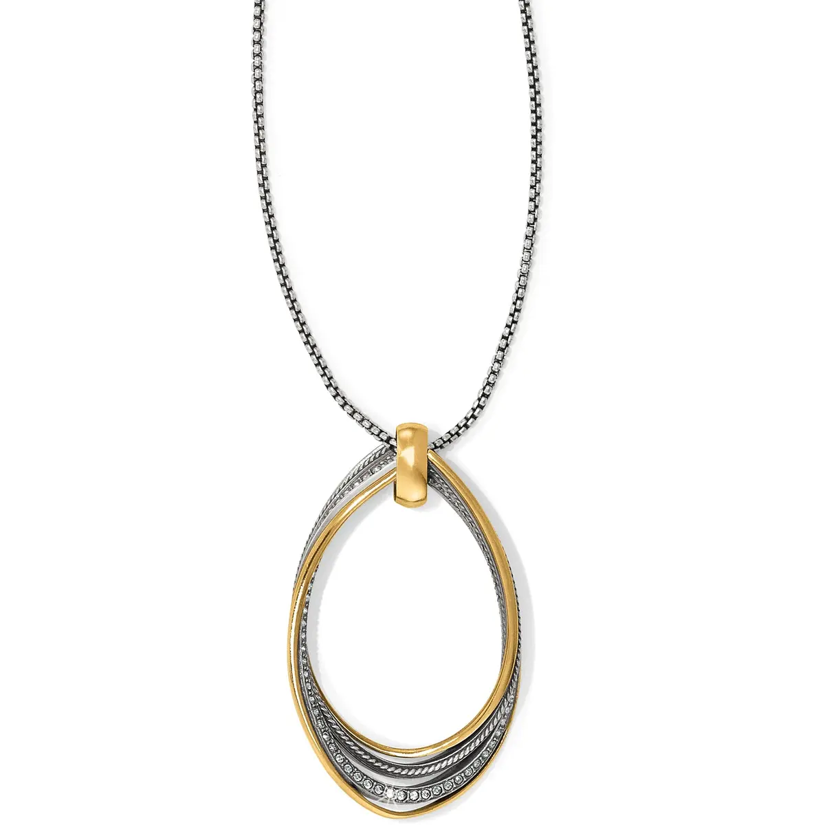 Neptune's Rings Twirl Convertible Pendant Necklace 1