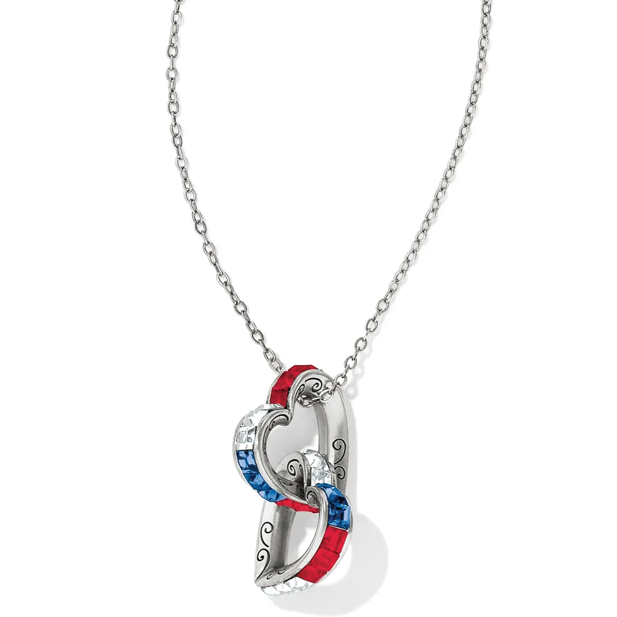 Spectrum Hearts Long Necklace 1