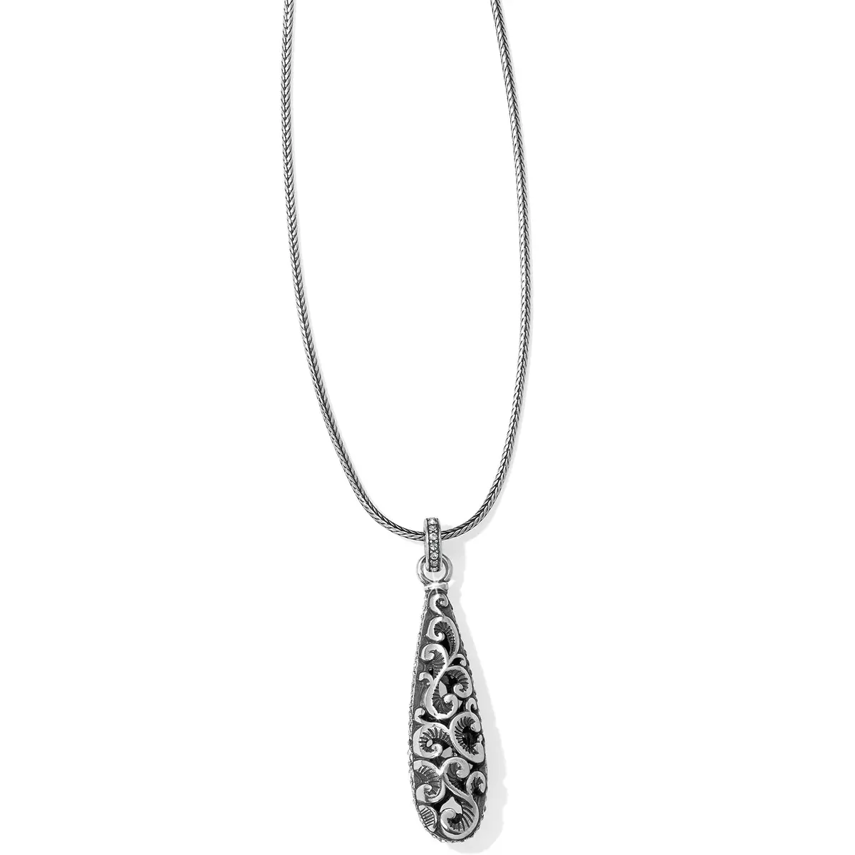Fontaine Long Teardrop Pendant 1