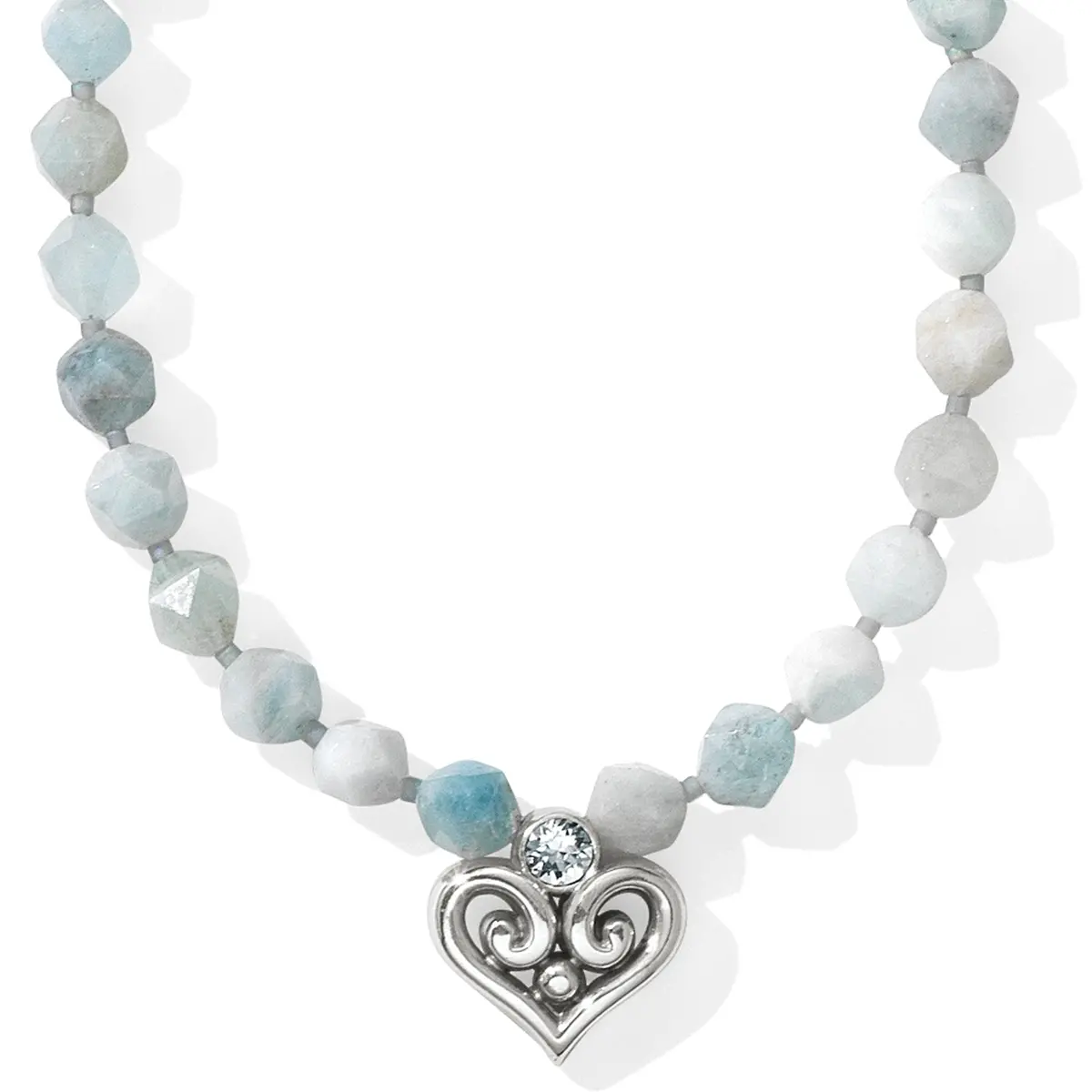 Alcazar Heart Short Necklace 1
