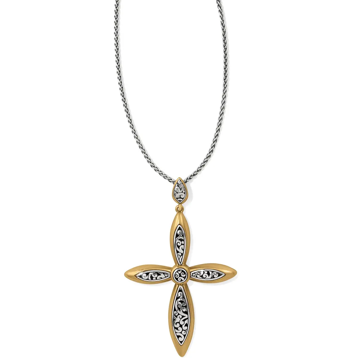 Elora Luxe Convertible Cross Necklace 1