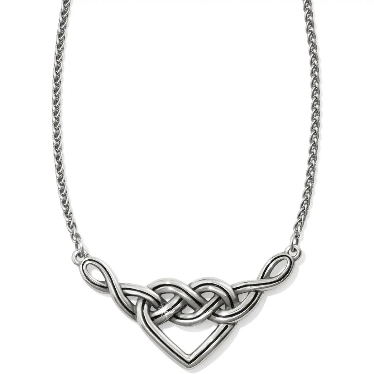 Interlok V Heart Necklace 1