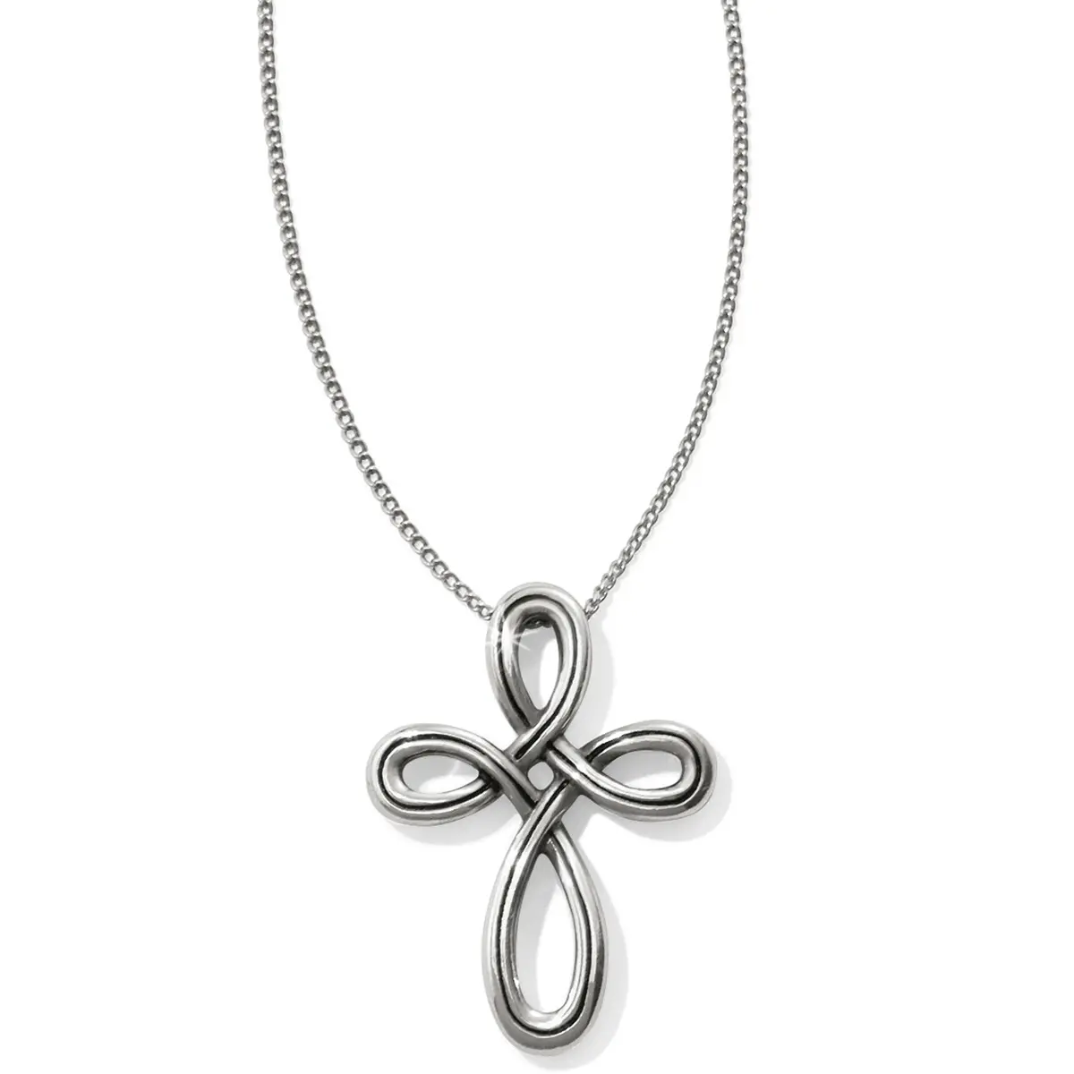 Interlok Petite Cross Necklace 1