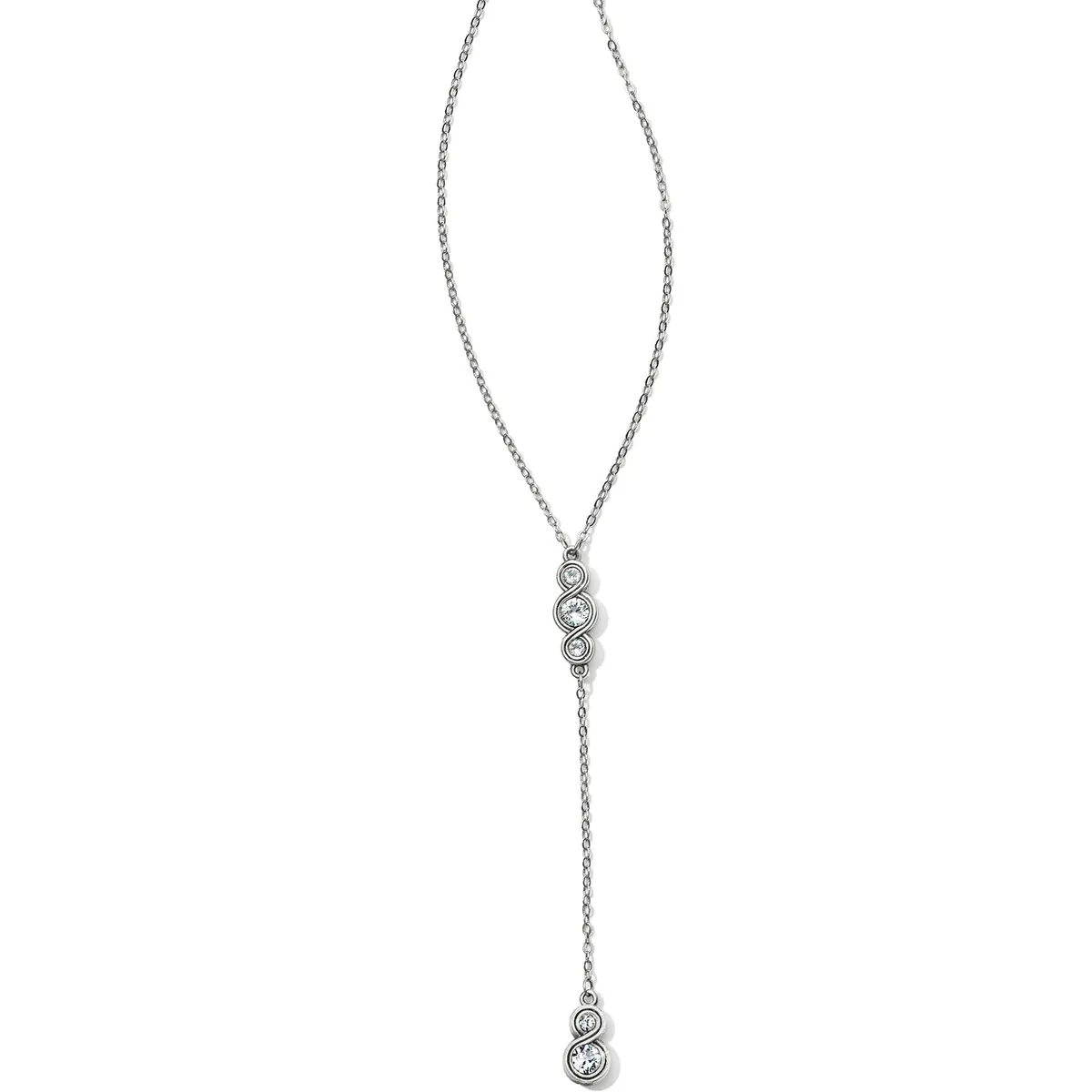 Infinity Sparkle Y Necklace 1