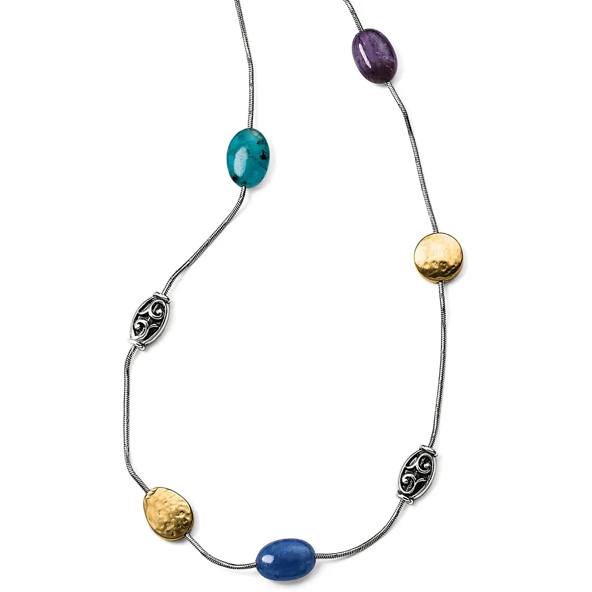 Mediterranean Multi Long Necklace 1